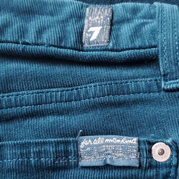 7 for All Mankind corduroy skinny jeans - Picture 8 of 8